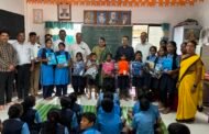 माणगाव मधील पत्रकार मित्र परिवाराने विद्यार्थ्यांच्या चेहऱ्यावर फुलवले हास्य.